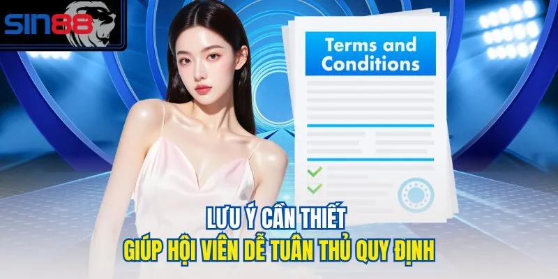 Lưu ý cần thiết giúp hội viên dễ tuân thủ quy định